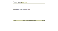 Desktop Screenshot of gas-news.co.uk